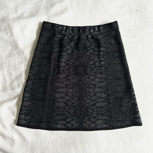Zara Snake Mini Skirt Size S